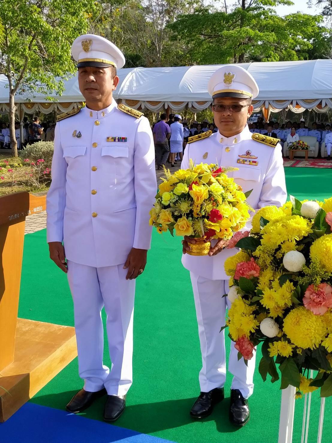 ﻿สำนักงานบังคับคดีจังหวัดตรัง เข้าร่วมวางพานพุ่มดอกไม้สดถวายราชสักการะ เนื่องในวันพ่อขุนรามคำแหงมหาราช